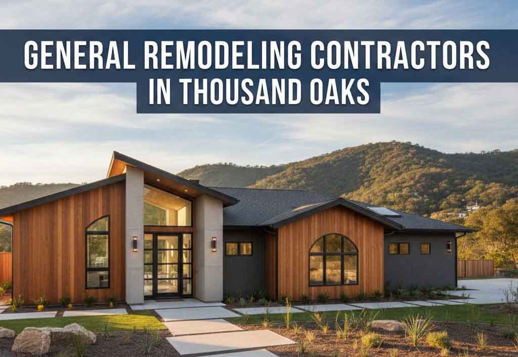 Thousand Oaks whole house remodeling project showing before and after transformation