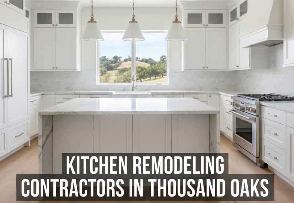 Thousand Oaks kitchen remodel showing modern open concept with island